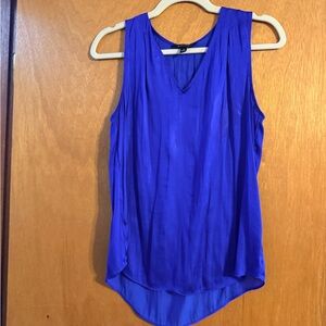 Banana Republic Cobalt Blue Sleeveless Top